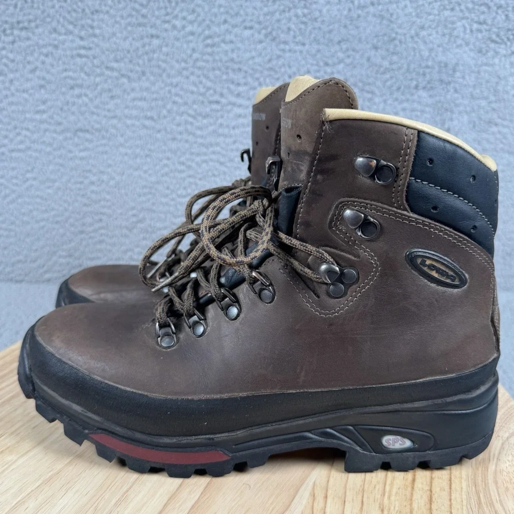 Lowa Baffin Pro Boots Mens 8 Womens 8.5 Narrow Brown Hiking Trekking Backpacking